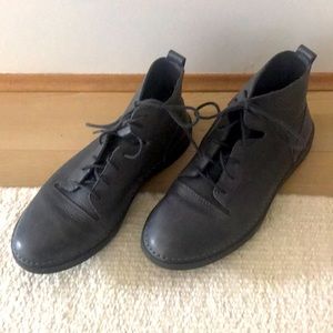 Clarks Lace-Up Booties